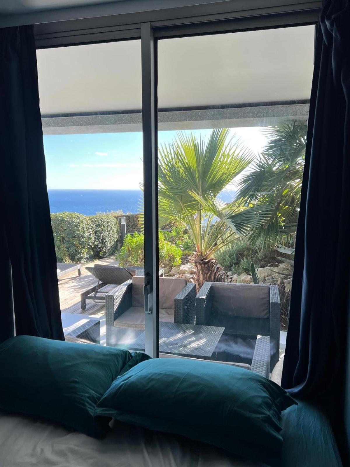 Luxueux Appartement - Vue Mer - Piscine - Free Parking - Monaco Cap-d'Ail Buitenkant foto